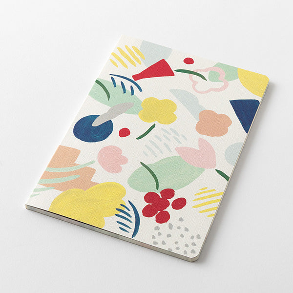 Midori Yuru Log Notebook B6 - Motif Textile A