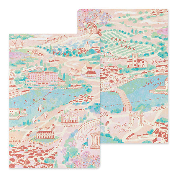 Midori Yuru Log Notebook B6 - Travel &amp; Hotel A