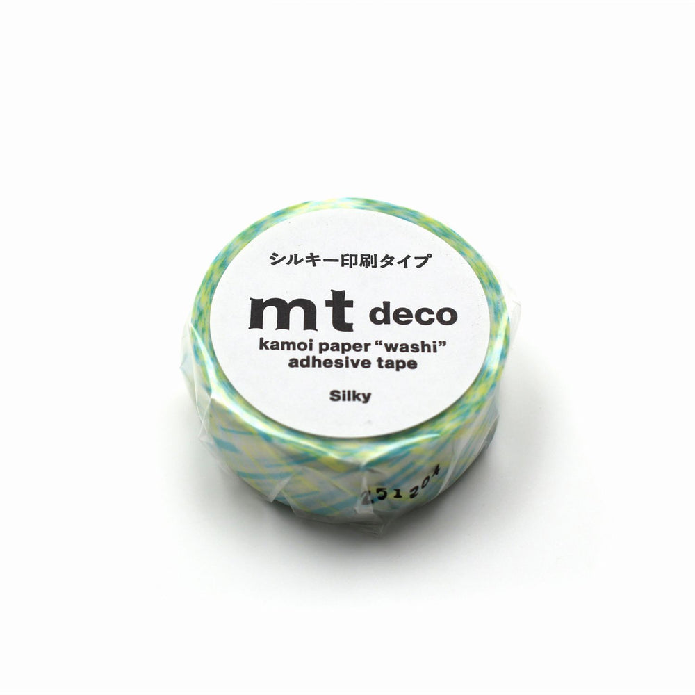 MT 1P Kamoi Washi Tape - Silky Random Cross — pattern detail
