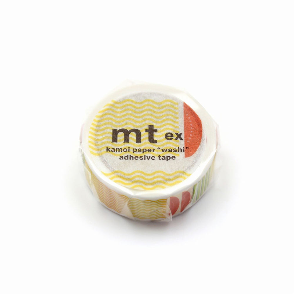 MT EX Washi Tape - Hiyashi Chuka Graphic — pattern detail