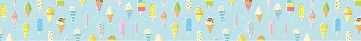 MT EX Washi Tape - Ice Cream — applied on surface