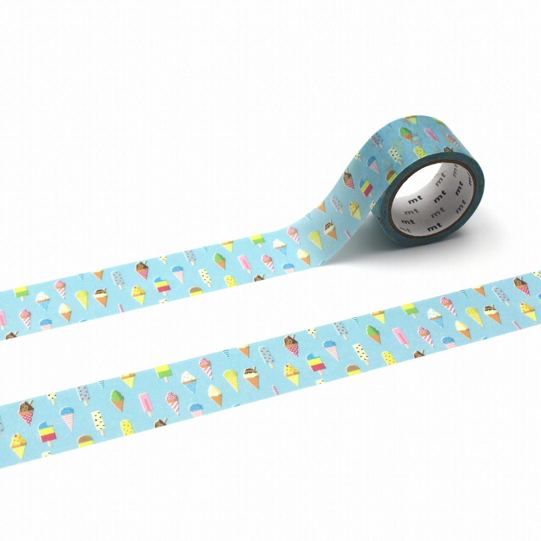 MT EX Washi Tape - Ice Cream — roll front