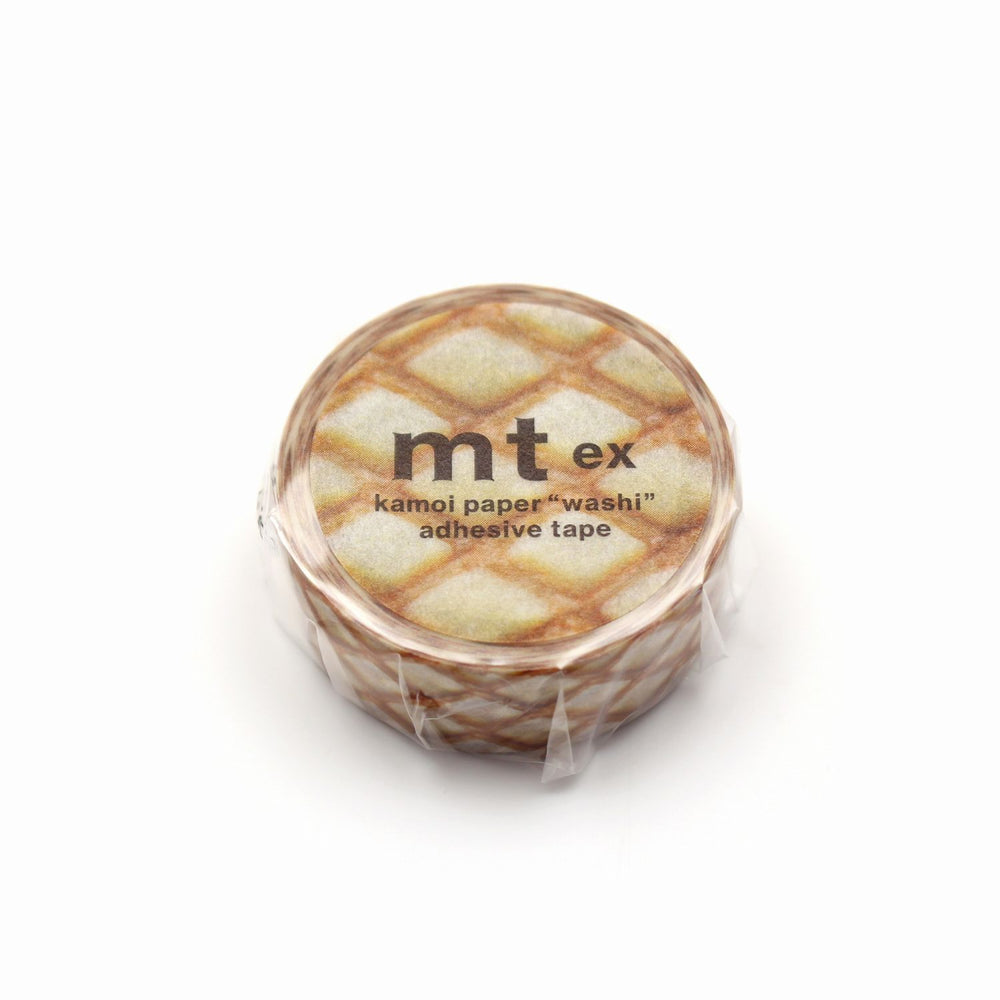 MT EX Washi Tape - Melon Bread — pattern detail
