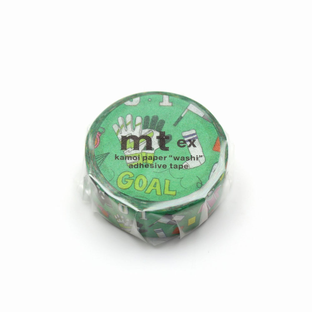 MT EX Washi Tape - Soccer — pattern detail