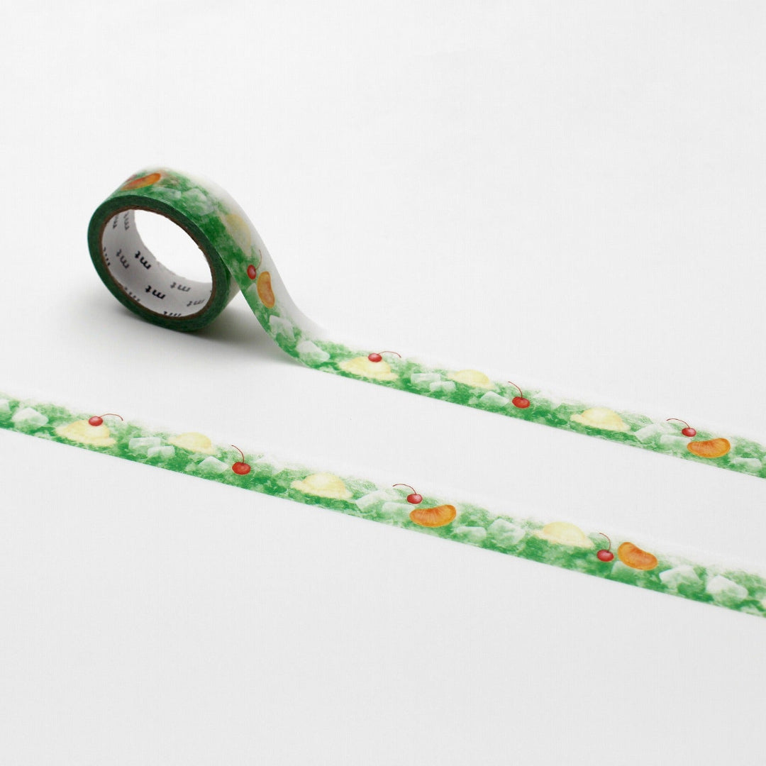 MT EX Washi Tape - Soda Float — roll front