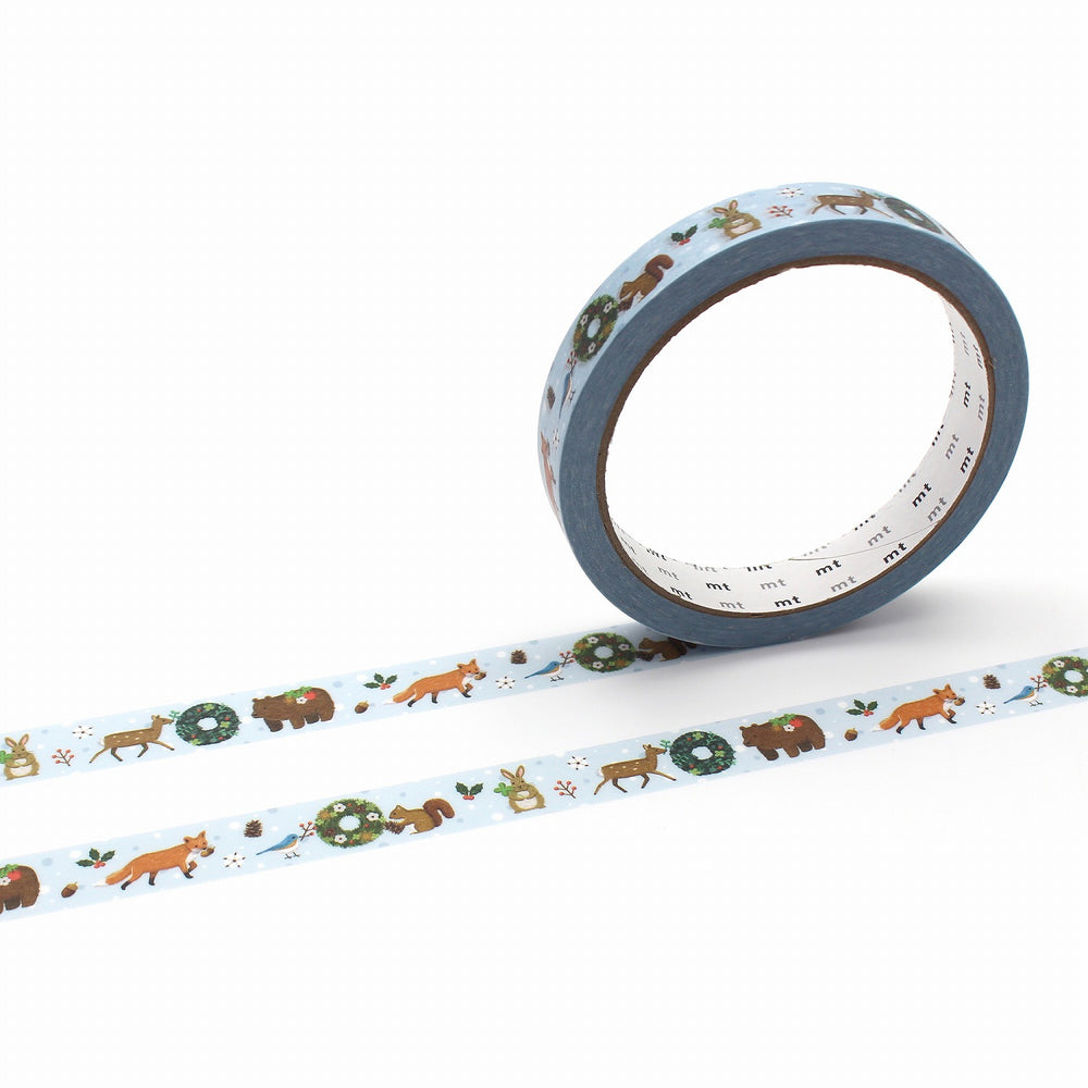 MT Large Core Strong Adhesive Tape - Making Wreaths for Animals — pattern detail