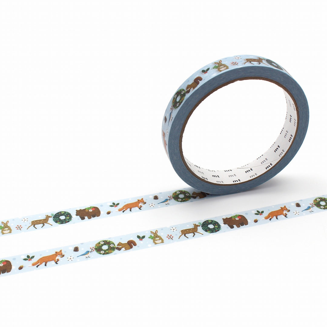 MT Large Core Strong Adhesive Tape - Making Wreaths for Animals — pattern detail