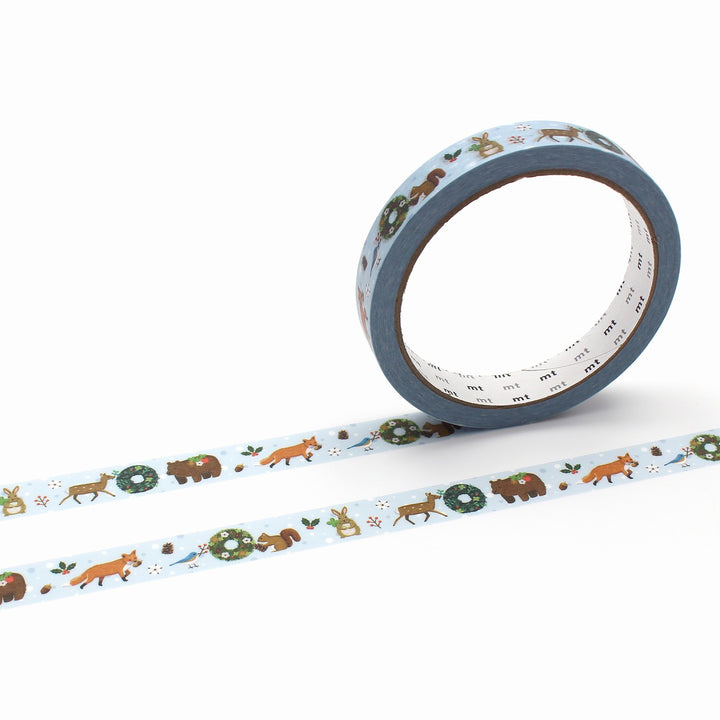MT Large Core Strong Adhesive Tape - Making Wreaths for Animals — pattern detail