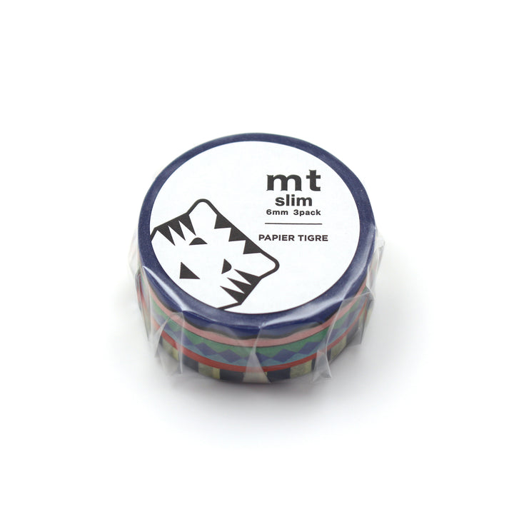 MT Slim x Papier Tigre Washi Tape - Pool — roll front