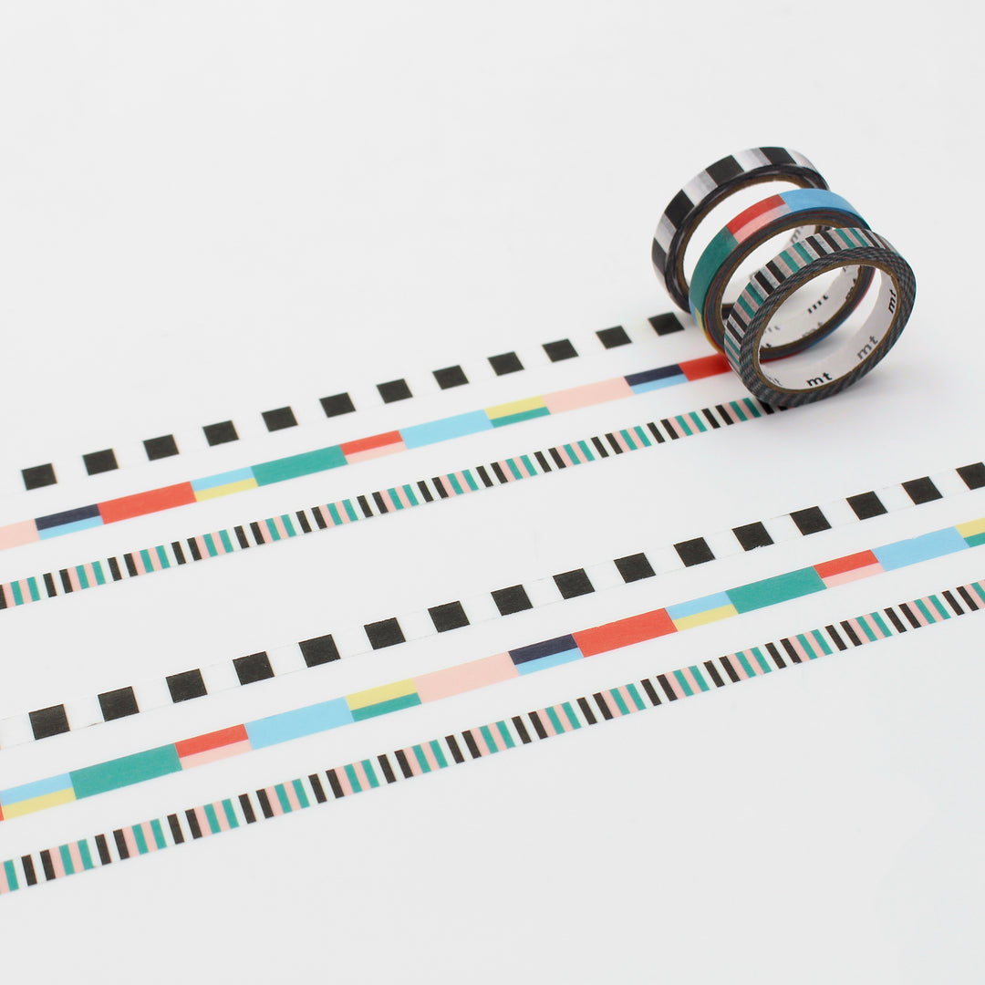 MT Slim x Papier Tigre Washi Tape - Rubans — pattern detail