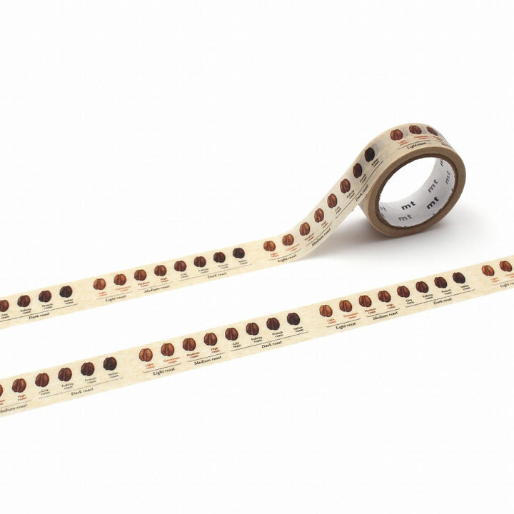 MT Upcycle Tape - Coffee Roast — roll front