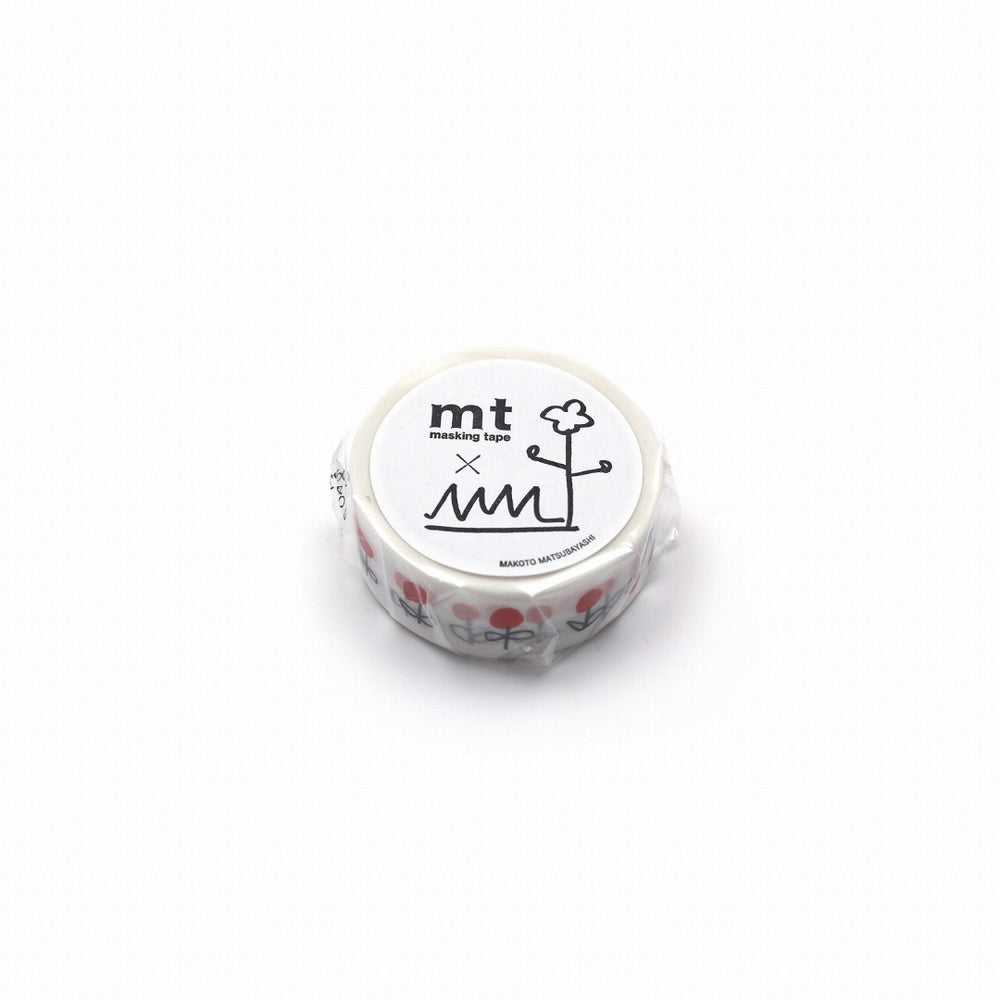 MT x Makoto Matsubayashi Washi Tape - Black Cat — pattern detail