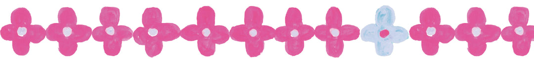 MT x Makoto Matsubayashi Washi Tape - Flower Ornament — applied on surface