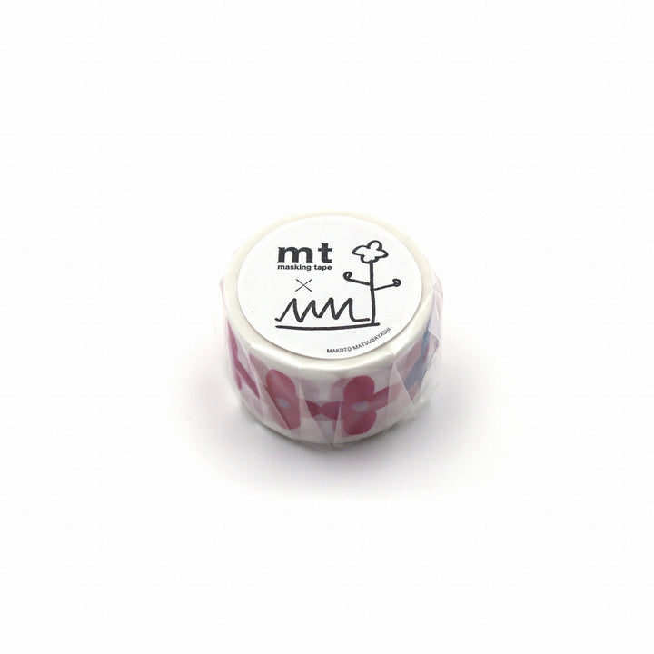 MT x Makoto Matsubayashi Washi Tape - Flower Ornament — pattern detail