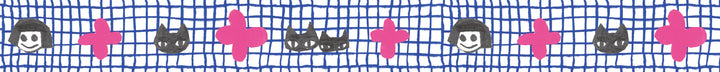MT x Makoto Matsubayashi Washi Tape - Friend — applied on surface