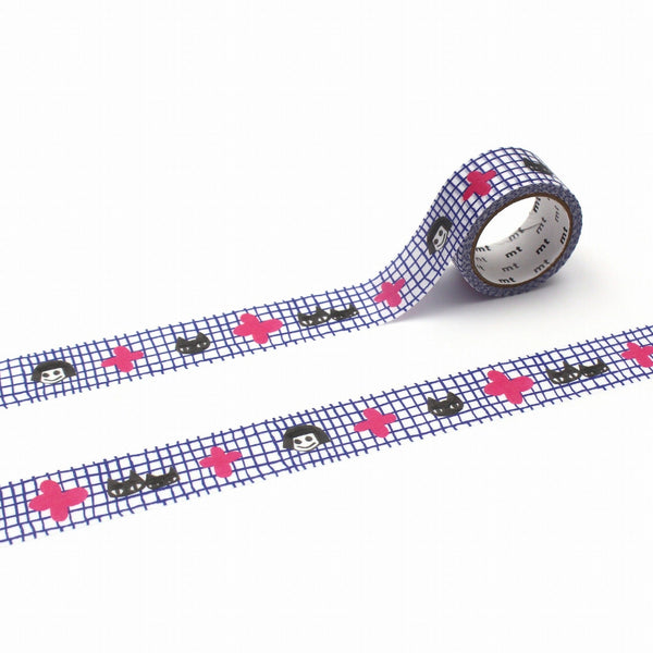 MT x Makoto Matsubayashi Washi Tape - Friend — roll front
