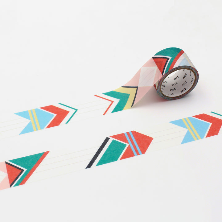 MT x Papier Tigre Write and Draw Washi Tape - Etiquette — pattern detail