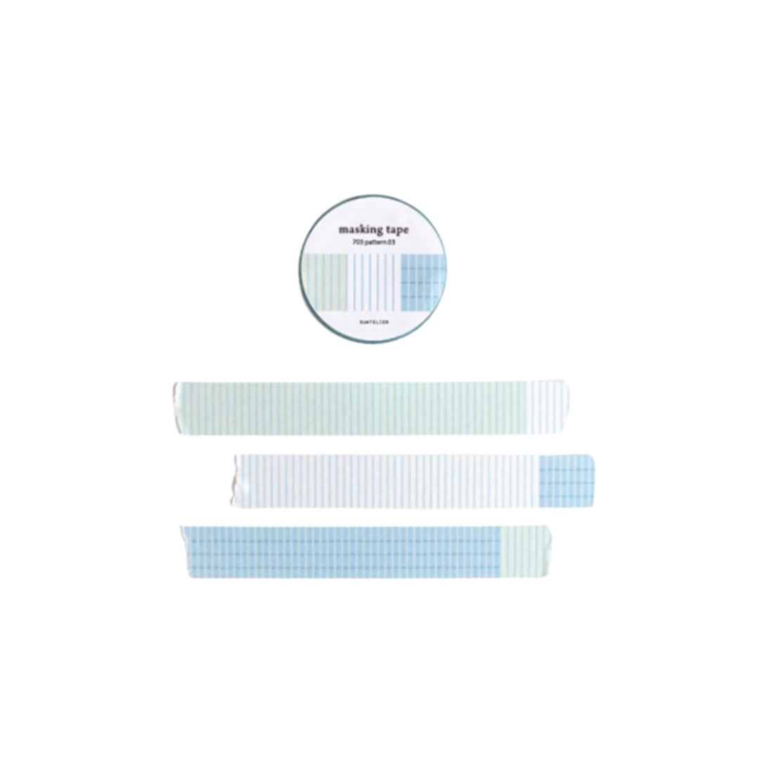 Suatelier Masking Tape - pattern.03 — roll front