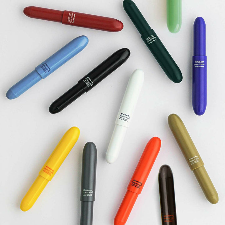 Penco Bullet Ballpoint Pen Light compact Japanese bullet-style pens.