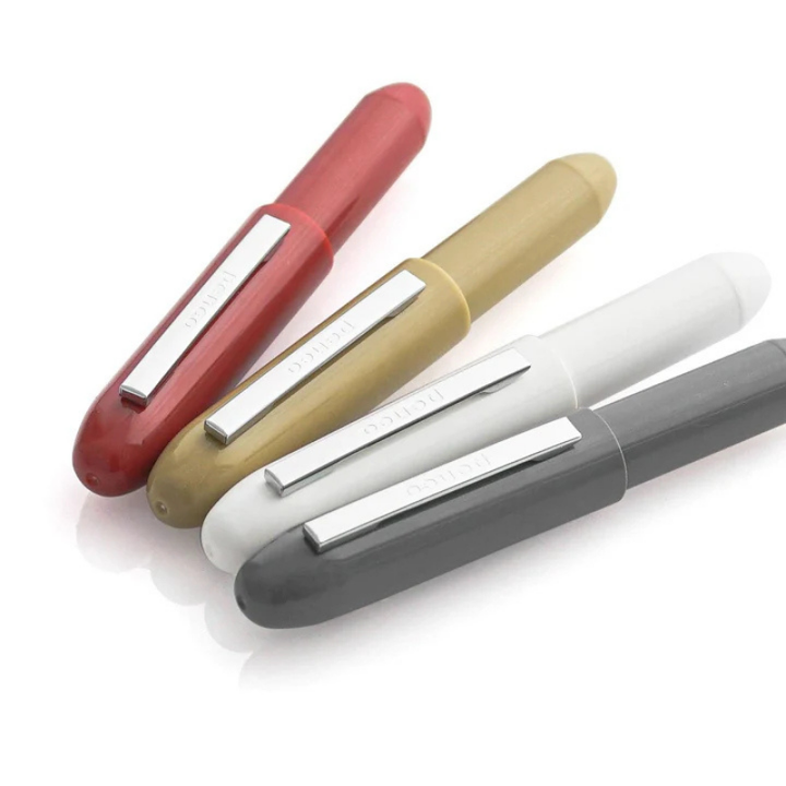 Penco Bullet Ballpoint Pen Light - Red — tip detail