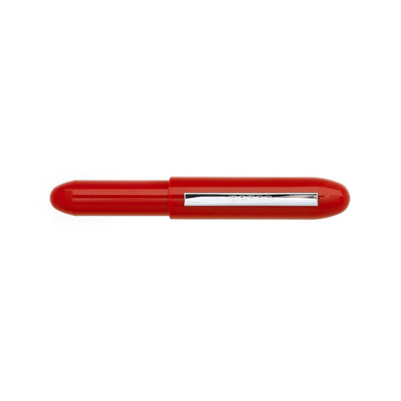 Penco Bullet Ballpoint Pen Light - Red — capped