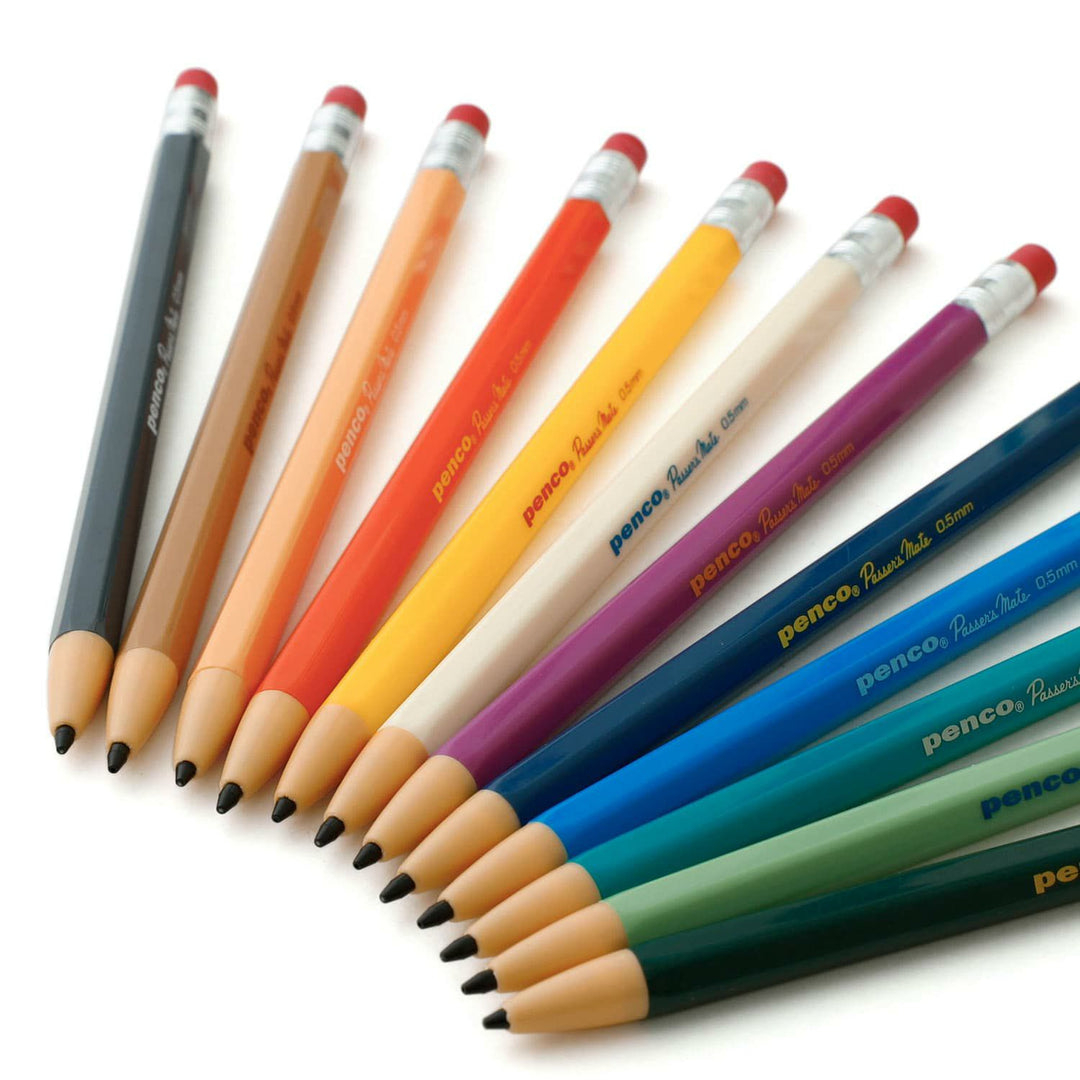 Penco Passers Mate Mechanical Pen retro mechanical pencil with eraser cap.