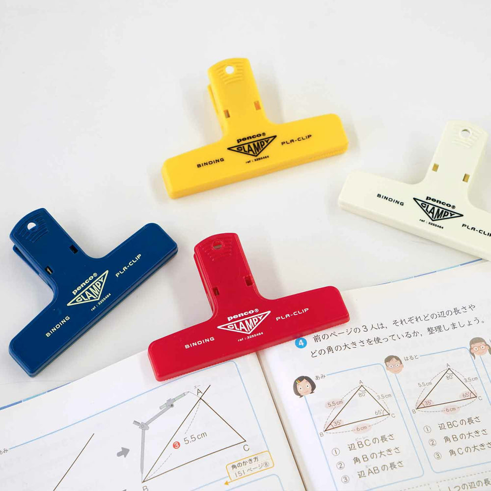 Penco Plastic Clampy Pla-Clip Binder Clips