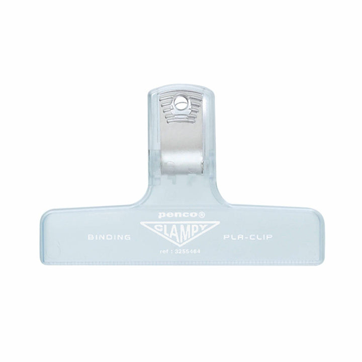 Penco Plastic Clampy Pla-Clip Clear binder clip