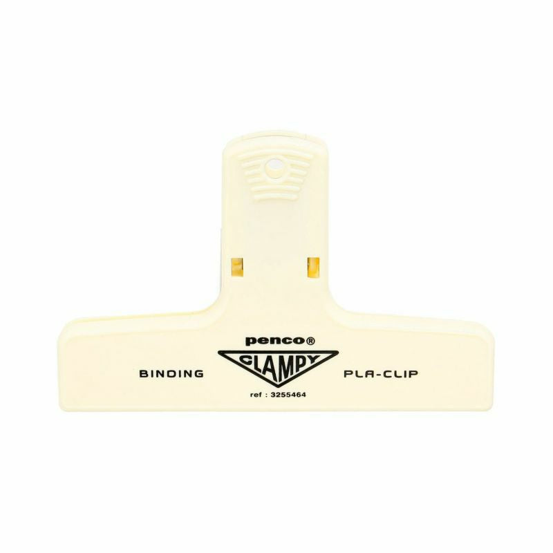 Penco Plastic Clampy Pla-Clip in Ivory — Hightide clamping clip — premium stationery and lifestyle, at Cityluxe Singapore