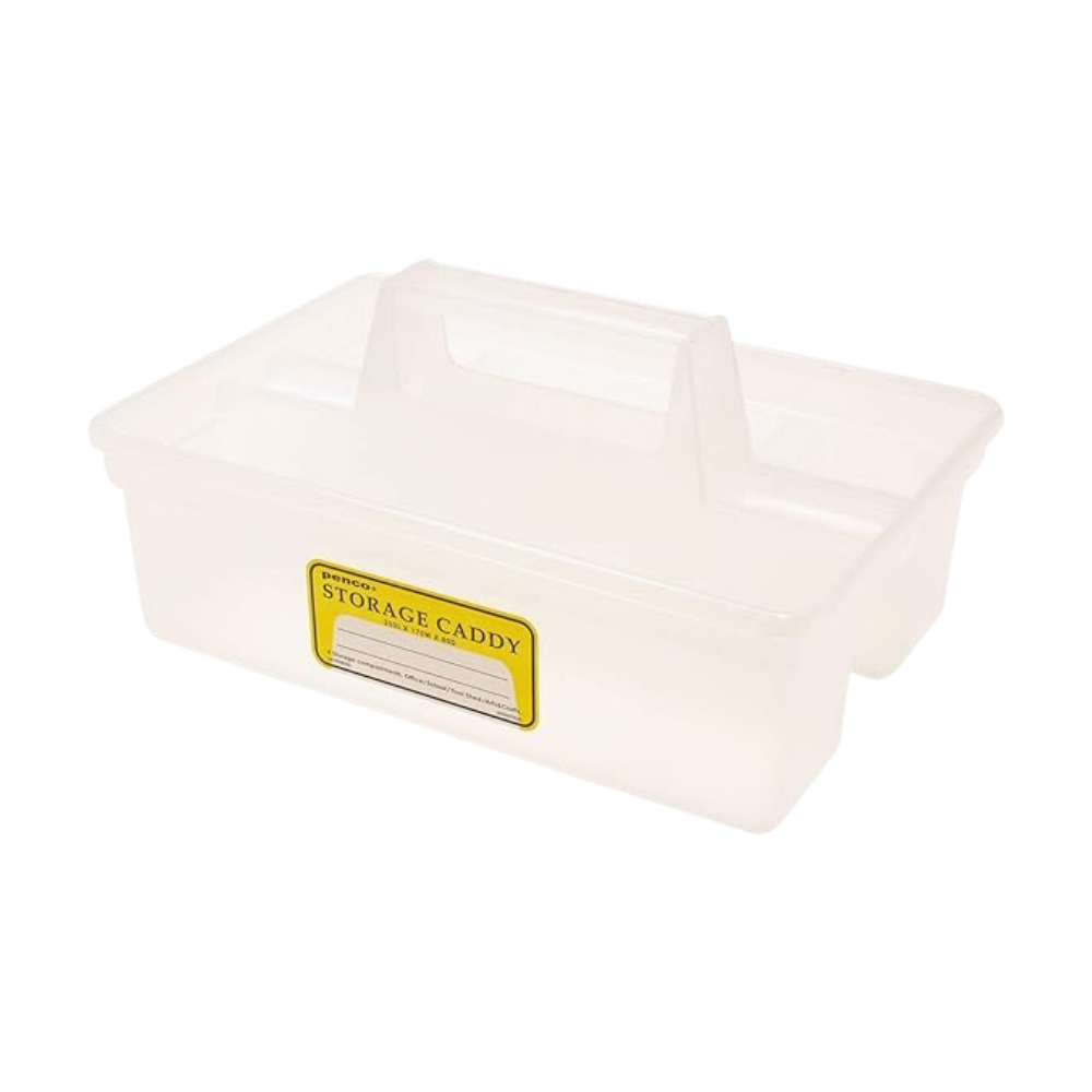 Penco Storage Caddy Big - Clear — front view