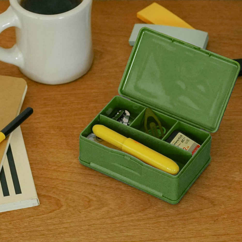 Penco Storage Container Double-sided - Green — side view