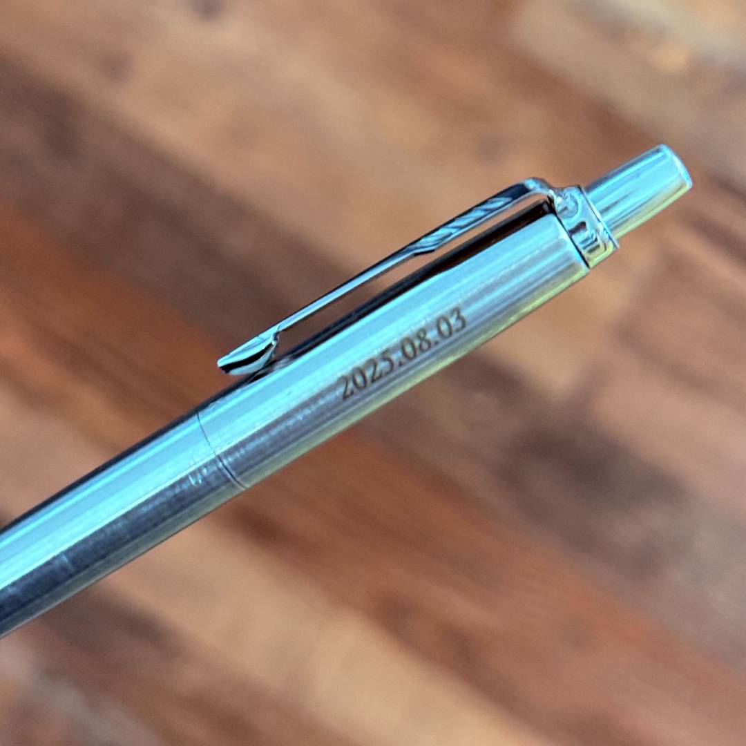 Personalized Name Engraving On Parker Jotter Stainless Steel CT Ballpoint Pen