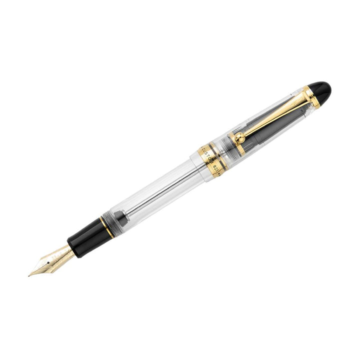 Pilot Fountain Pen "CUSTOM 823" Set - Clear — capped