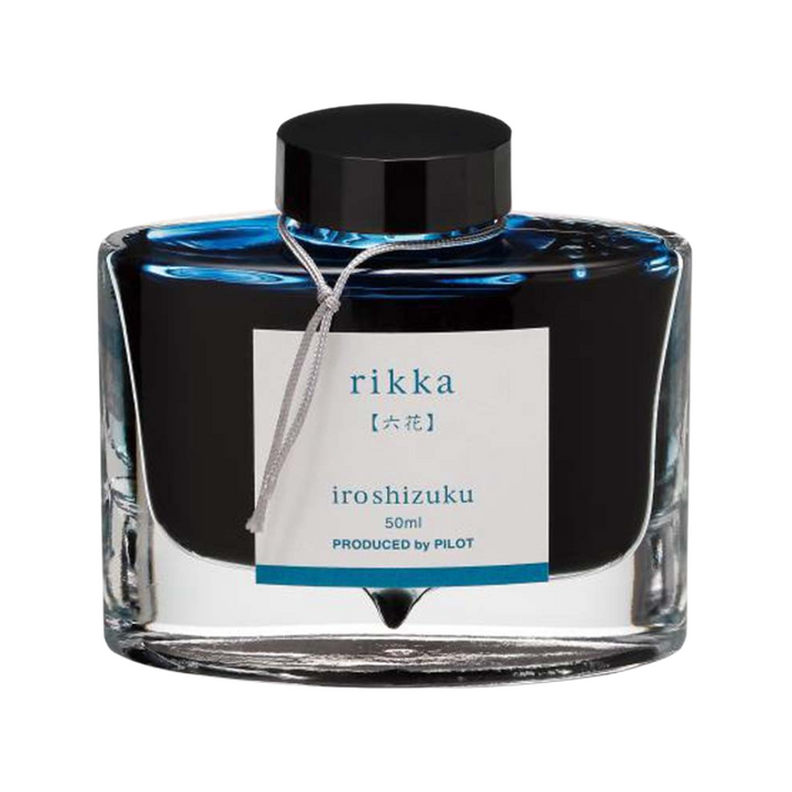 Pilot Iroshizuku 50ml Ink Bottle Fountain Pen Ink - Rikka (Six flowers) — bottle front
