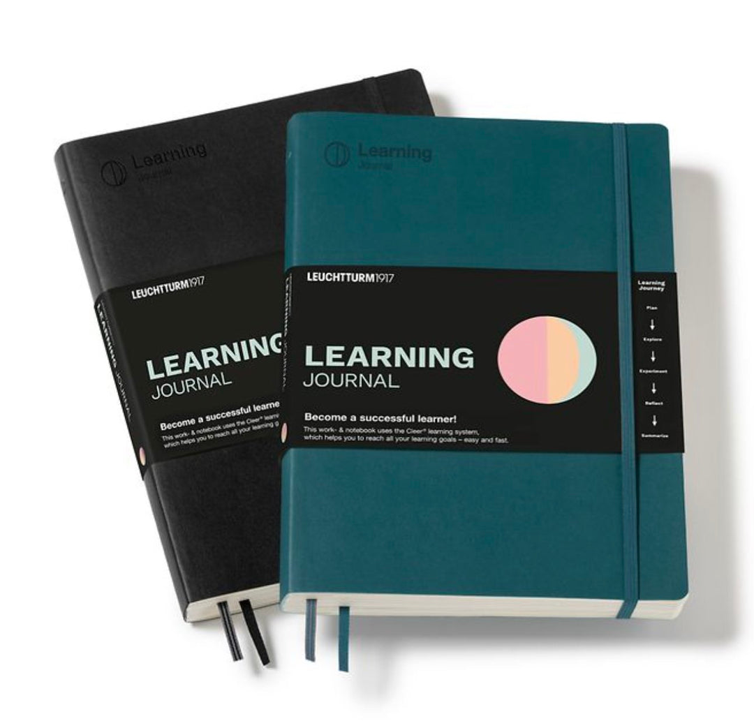 Leuchtturm1917 B5 Composition Softcover Learning Journal - Black — pocket detail