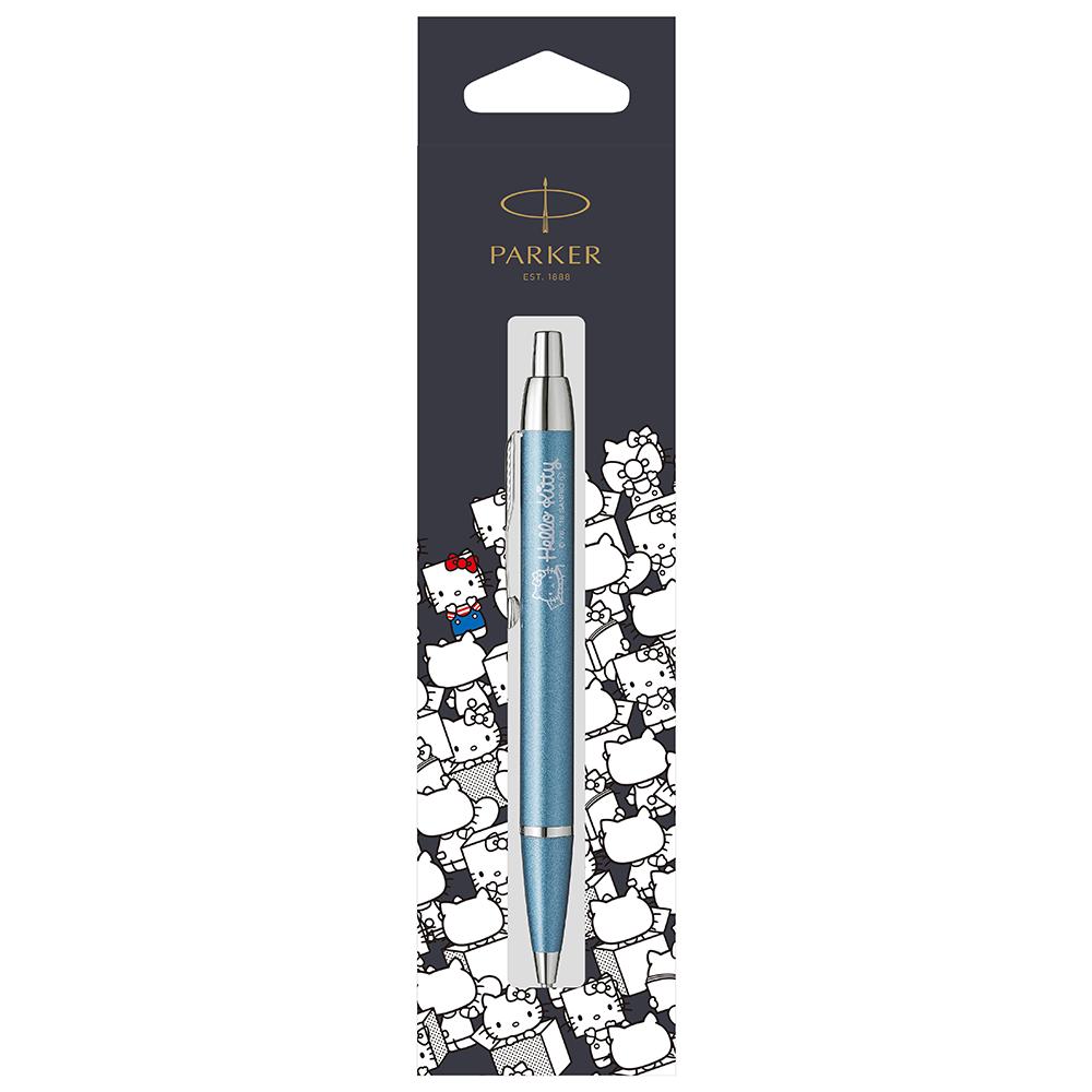 Parker IM Hello Kitty SE Blue CT Ballpoint Pen — barrel detail
