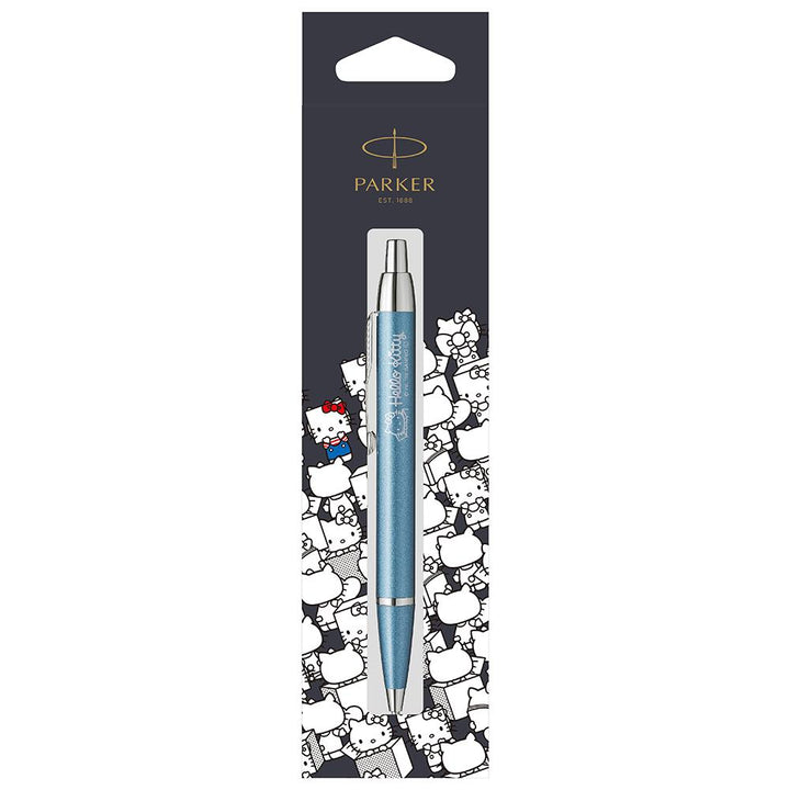 Parker IM Hello Kitty SE Blue CT Ballpoint Pen — barrel detail