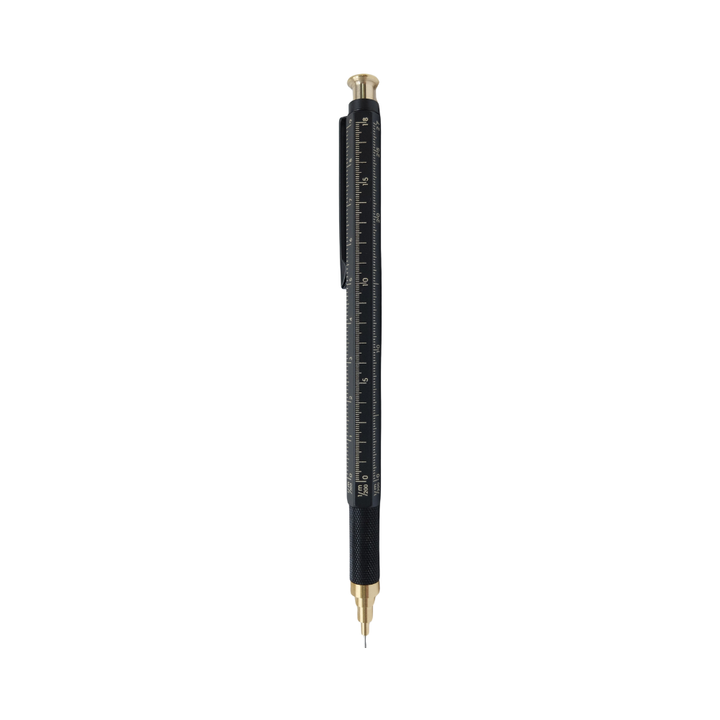 Preco Meister by POINT Draf-tech Mechanical Pencil 0.5mm - Brass — lead extended