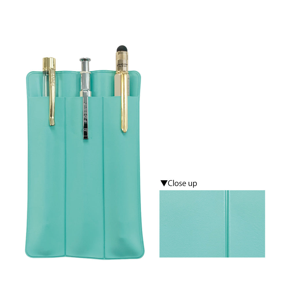 Preco POINT Pen Holder for 3 Pens - Cobalt Green