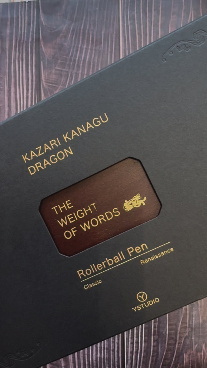 Ystudio Classic Renaissance Kazari Kanagu Fountain Pen - Dragon [Pre-Order]