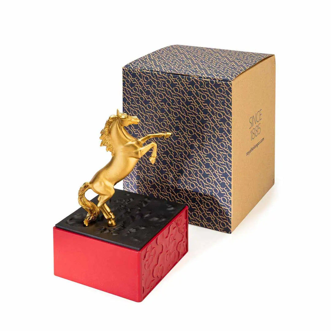 Royal Selangor 2026 Year of the Horse - Figurine — flat lay