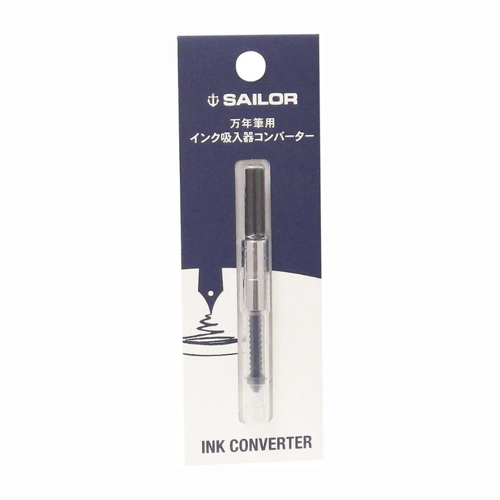 Sailor Fountain Pen Ink Vacuum Converter Silver