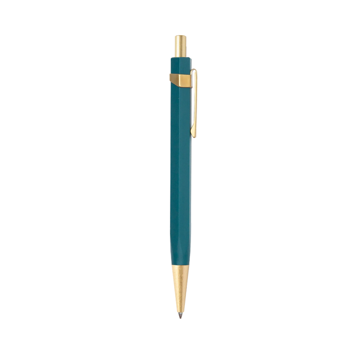 Ystudio Glamour Evolve - Ocean Sustainable Ballpoint Pen - Sea Indigo (With Clip)