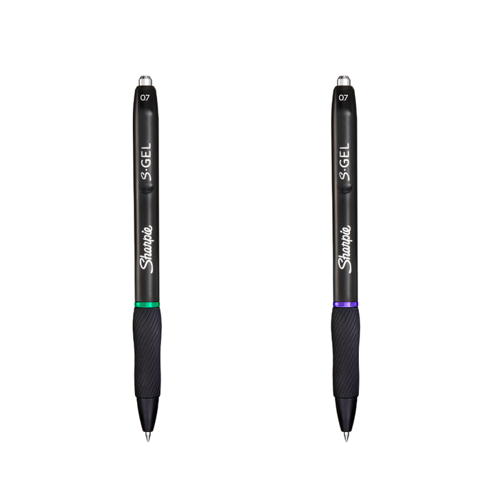 Sharpie Pen S-Gel 0.7mm Retractable - Purple — with packaging