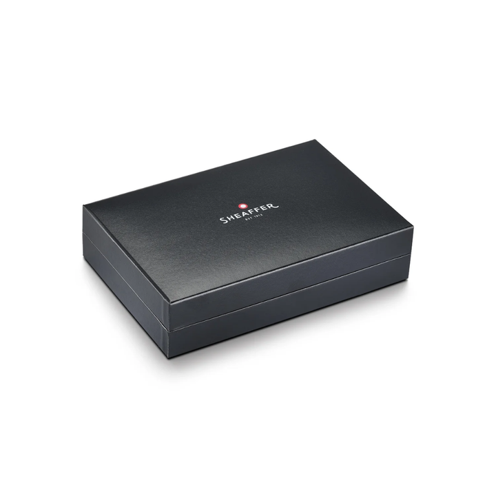 Sheaffer Legacy 9065 Bi-color Black Barrel and Chrome Cap Rollerball Pen with 14K IP Gold-Plated Trims