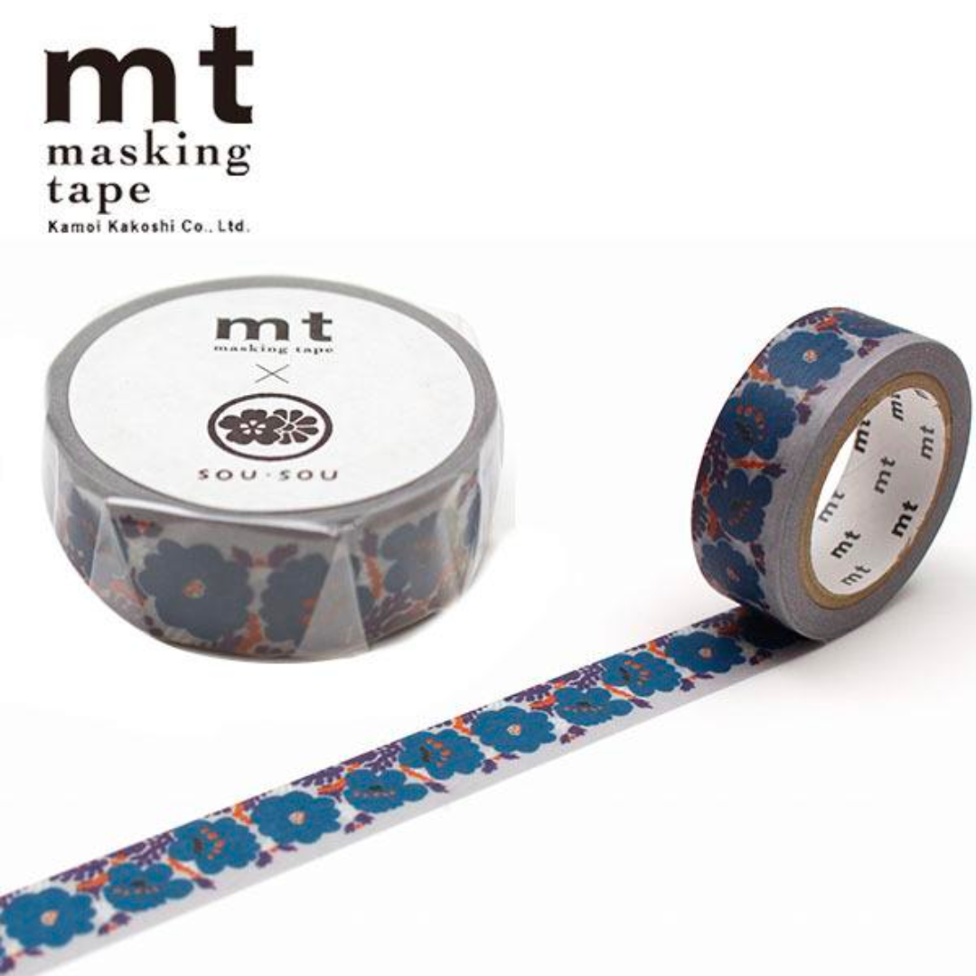 MT x SOU・SOU Washi Tape Passion — MT Tape washi tape — decorative Japanese paper tape for journaling and craft, at Cityluxe Singapore