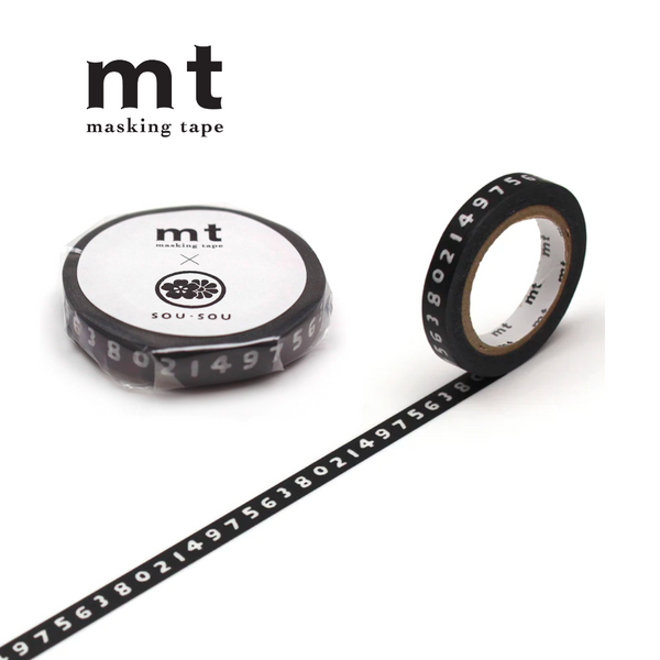 MT x SOU・SOU Washi Tape in So-Su-U — MT Tape washi tape — decorative Japanese paper tape for journaling and craft, at Cityluxe Singapore