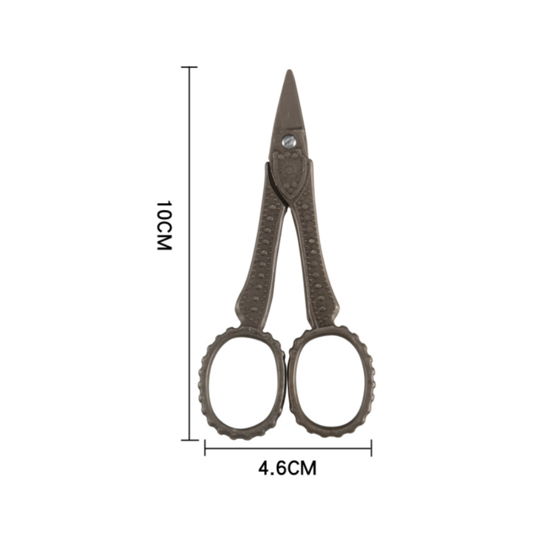 Retro Style Scissors Dotted — Cityluxe scissors — premium stationery and lifestyle, at Cityluxe Singapore