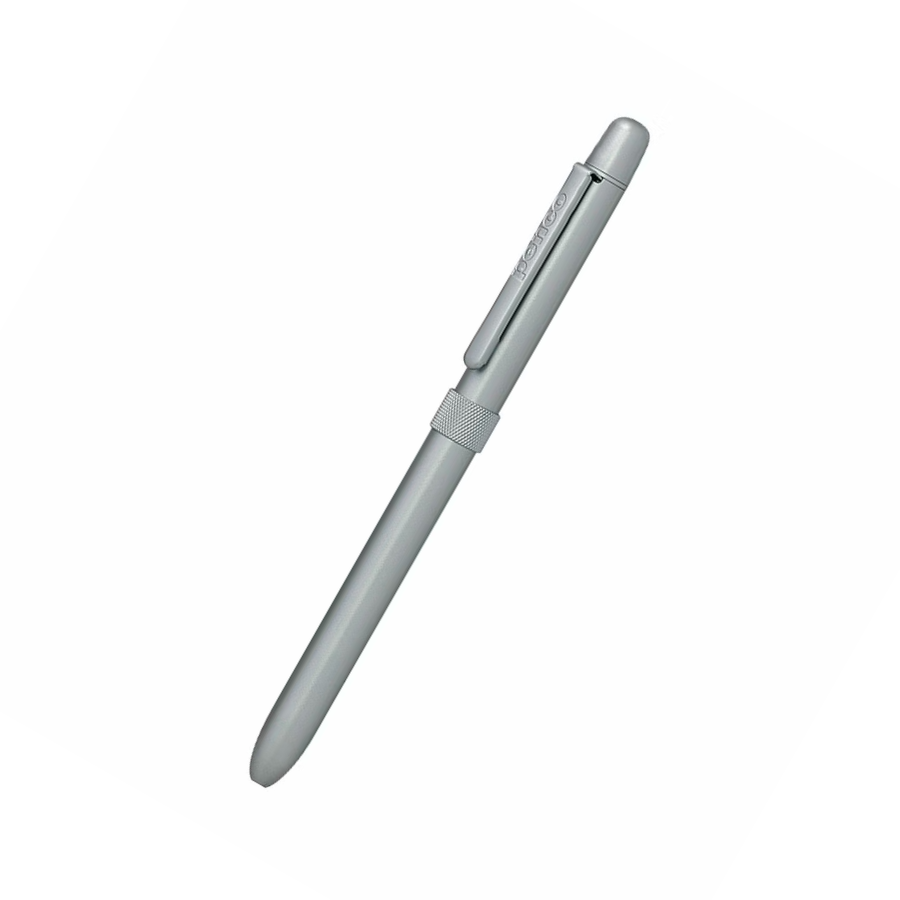 Hightide Penco Multi Pen – Silver — front view