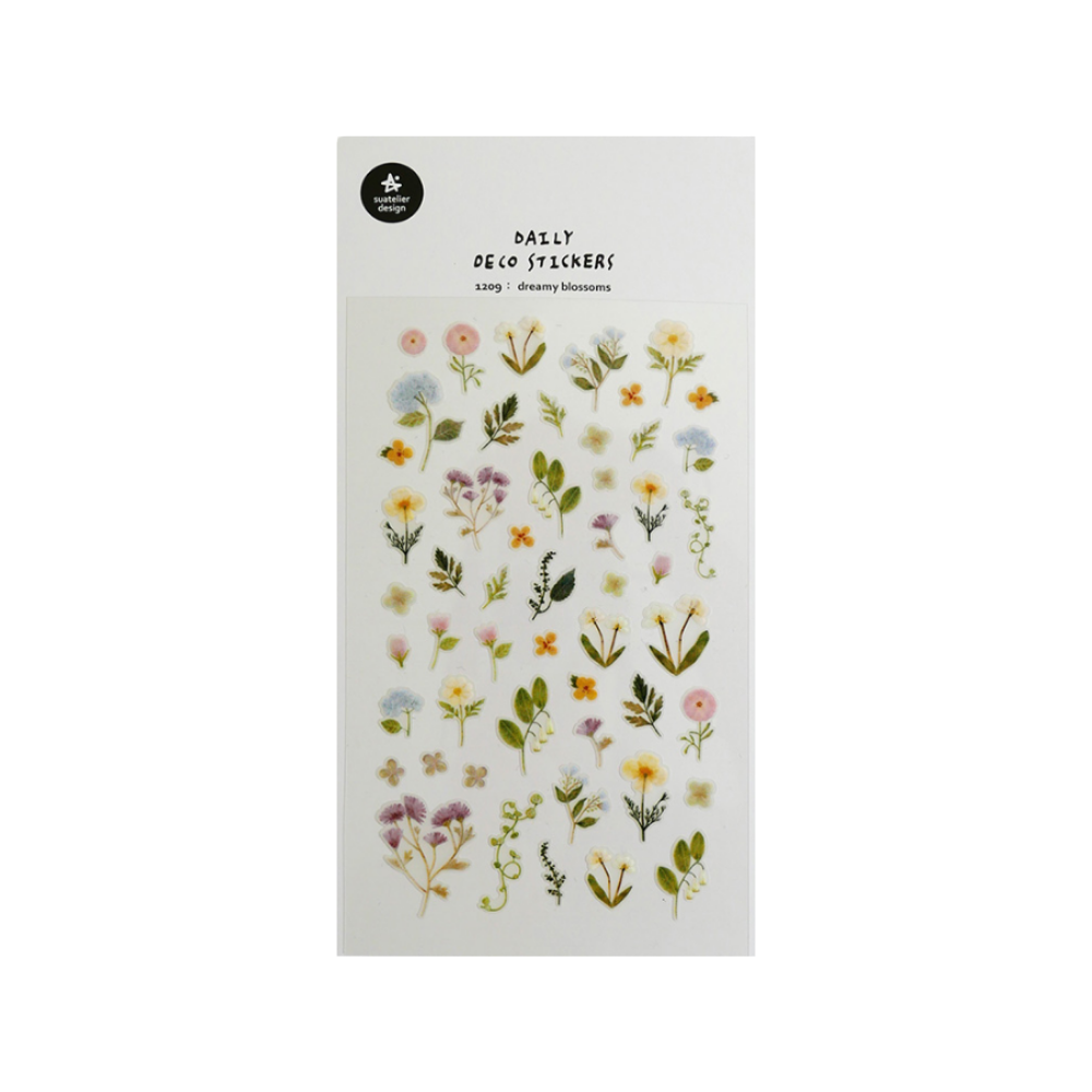 Suatelier Daily Deco Sticker - dreamy blossoms